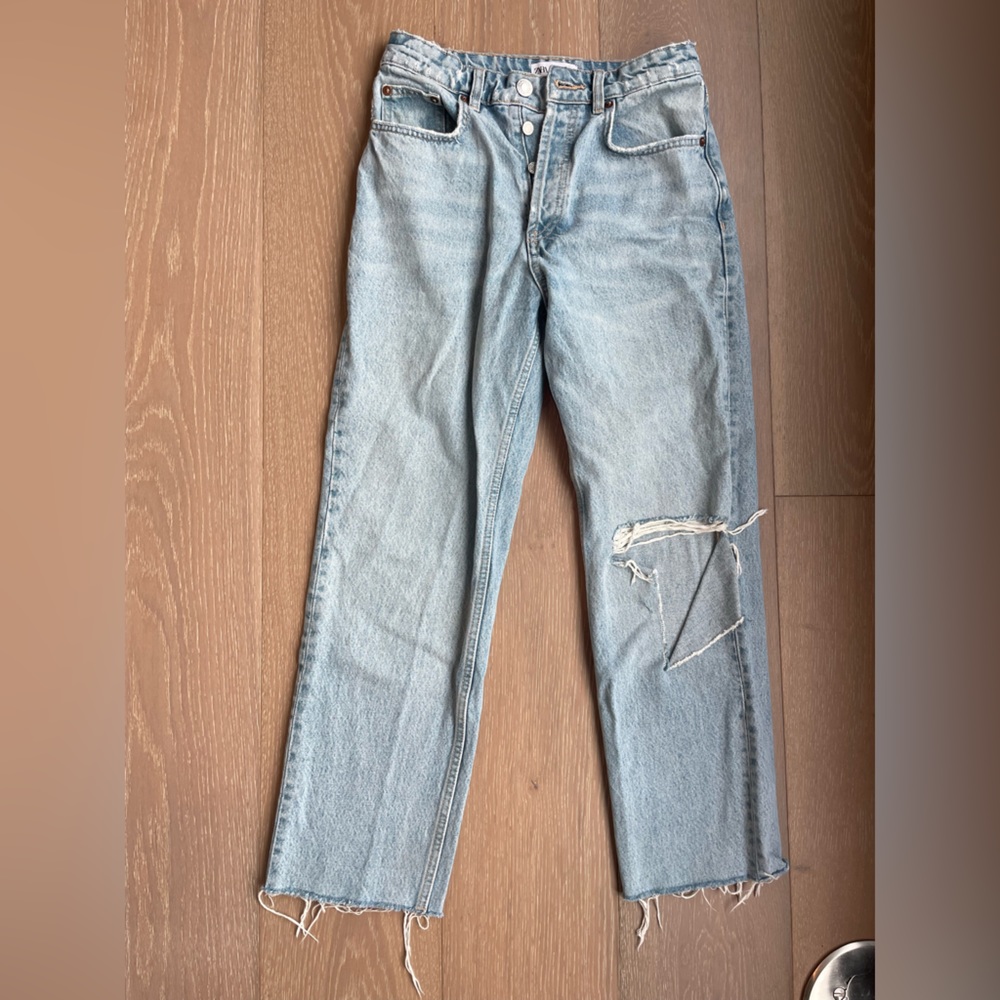 Zara Ripped Jeans